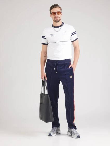 Sergio Tacchini Normální Kalhoty – modrá