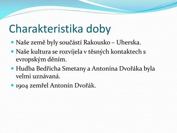 PPT - Česká vážná hudba 20. století PowerPoint Presentation, free download - ID:2834457