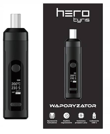 HERO Tyris CBD vaporizér pro konopné sušení