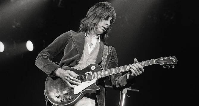 “It suffered a broken headstock, was completely refinished, refretted and had P-90s replaced with...