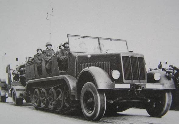 Sd.Kfz. 7 (prehľadová téma / v službách cudzích armád) : Německo (DEU)