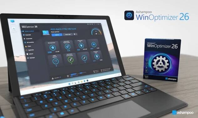 Optimalizátor Windows WinOptimizer 26 Ashampoo Výrobce Ashampoo
