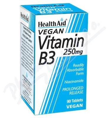 Vitamin B3 (Niacin) 250mg tbl.90