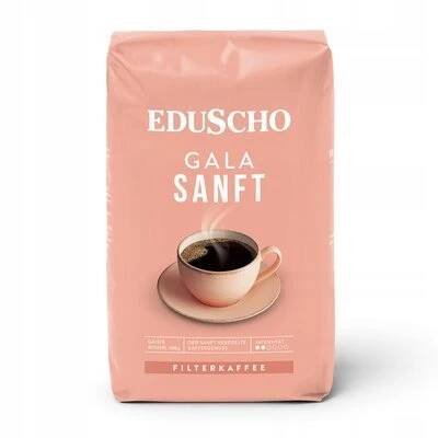 Káva zrnková EDUSCHO Gala Sanft 500g. Dovoz z Rakouska