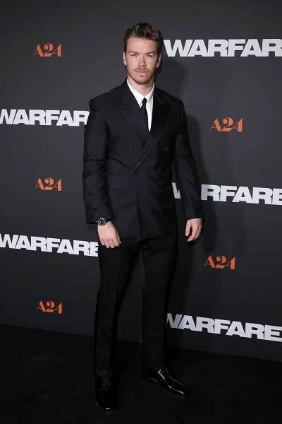Will Poulter at an event for Warfare (2025)