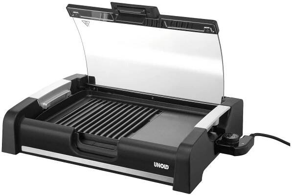 Unold Barbecue elektrický gril, stolní gril, černá
