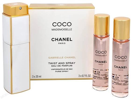 Chanel Coco Mademoiselle parfémovaná voda dámská 3 x 20ml Twist and Spray