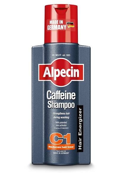 Alpecin Caffeine Shampoo C1 reduces hair loss