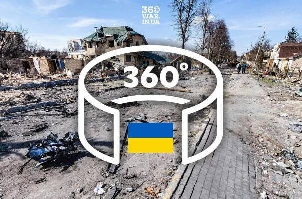 ukrajina valka web 360war 360 panoramata prohlidka