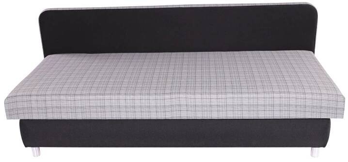 Válenda ZLATKA černá/šedá, 80x190 cm | Sconto
