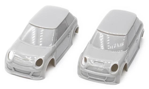 (TB-760001) Turbo Racing plastové karoserie, nelakované (2ks)