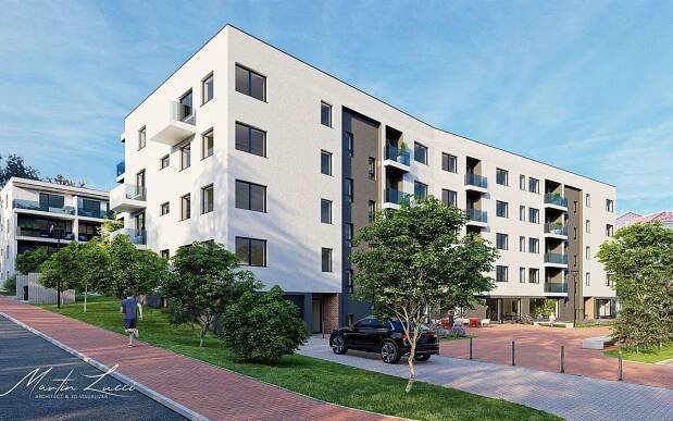 Prodej bytu 2+kk, 56,2 m2, Hustopeče u Brna