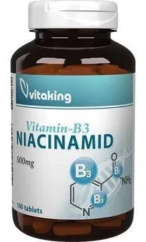 Vitaking B3 Niacinamid 500 mg (100 Tableta)