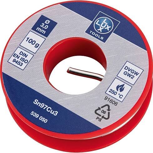 LUX Instalatérská pájka Fittingslot průměr 3 mm 100 g nakoupit u OBI