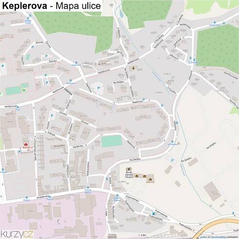 Keplerova - mapy | Kurzy.cz
