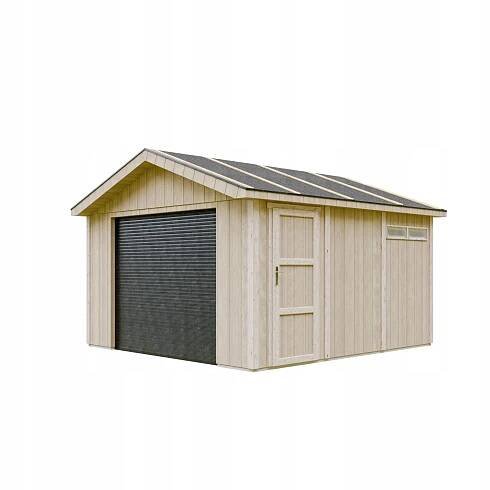 Garáž LP Smartside 354 x 368 cm – 13 m2 – Timbela M990B