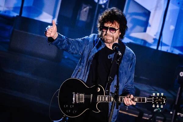 Jeff Lynne at the Songwriters Hall of Fame induction ceremony.