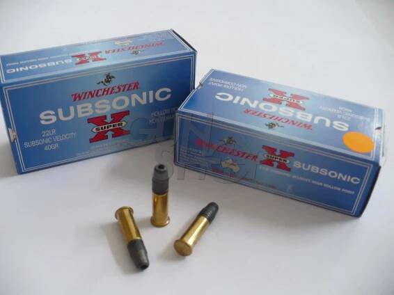Winchester Subsonic HP,.22LR 2,56g/50ks - Gunshop