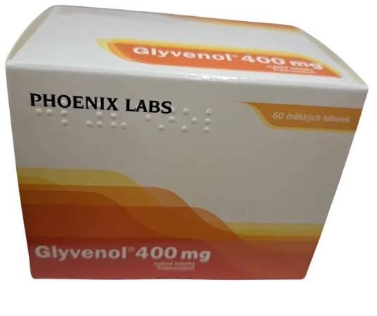 Glyvenol 400 mg 60 měkkých tobolek
