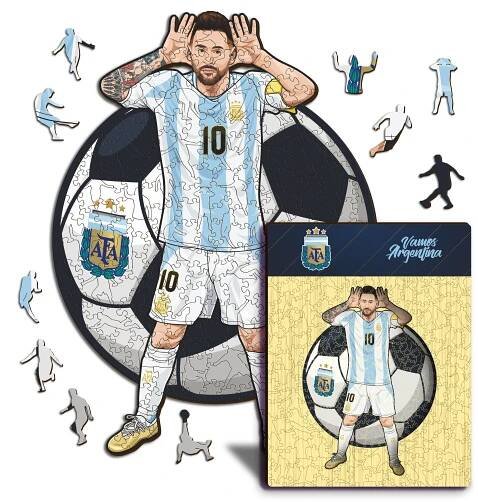 Lionel Messi - Wooden Puzzle