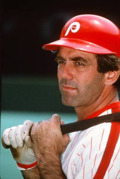 Tim McCarver im Trikot der Philadelphia Phillies