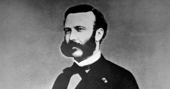 Jean Henri Dunant. Zakladatel Červeného kříže, který žil jako bezdomovec