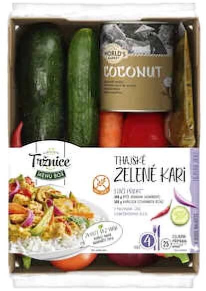 Menu box Thajské zelené kari Albert levně | Kupi.cz