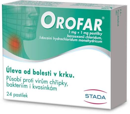 Orofar 24 pastilek