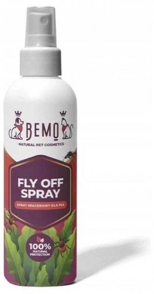 BEMO – FLY OFF SPRAY – Přírodní sprej proti klíšťatům – 150 Ml