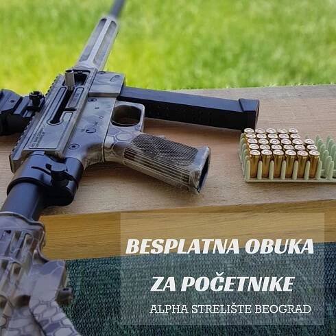 Besplatna obuka za početnike na strelištu Alpha Beograd