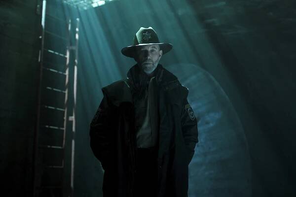 Jamie McShane as Sheriff Donovan Galpin in ‘Wednesday’ Season 2.