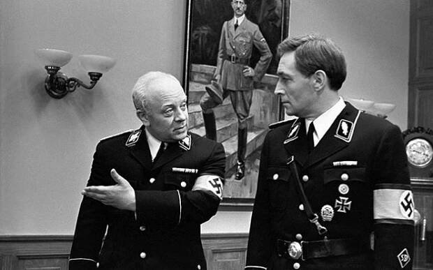 Sedmnáct zastavení jara - Z filmu - Leonid Broněvoj, Vjačeslav Tichonov