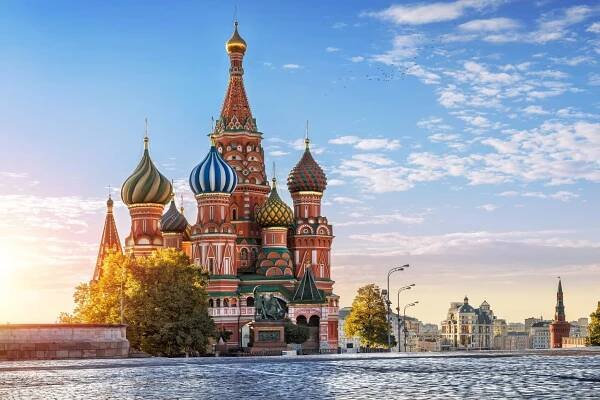 Saint Basil's Cathedral at Sunrise