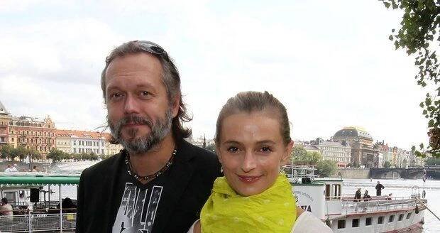 Ivana Jirešová s exmanželem Viktorem Dykem