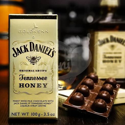Čokoláda Goldkenn s Jack Daniel's Honey 100 g