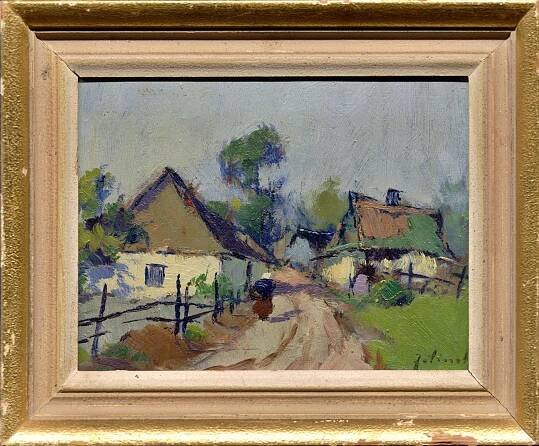 Cesta do vsi | Aukční Galerie Artia