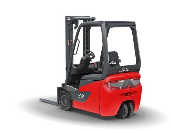 Čelní elektrický vozík Linde EG16 - nosnost 1600 kg - zdvih 3150 mm