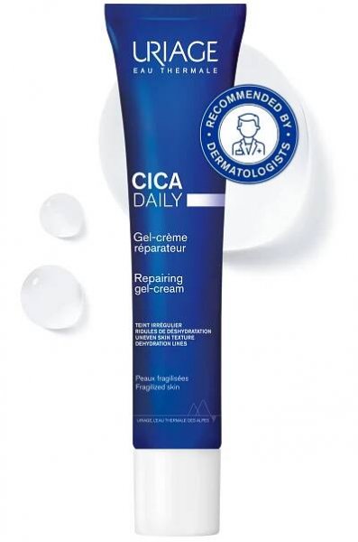 Uriage Cica Daily Gelový krém pro poškozenou pleť 40 ml
