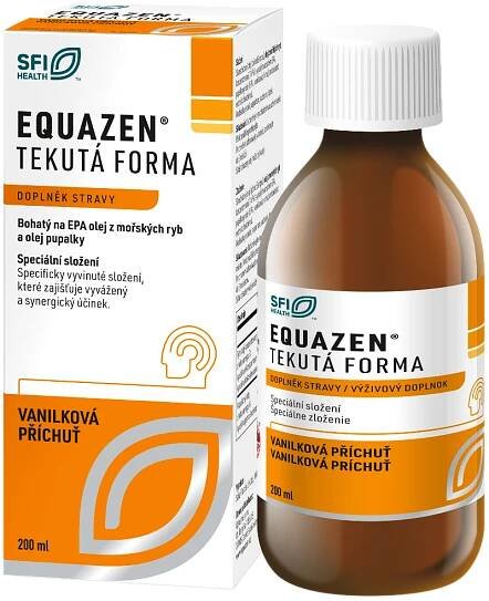 EQUAZEN tekutá forma s příchutí vanilky 200ml