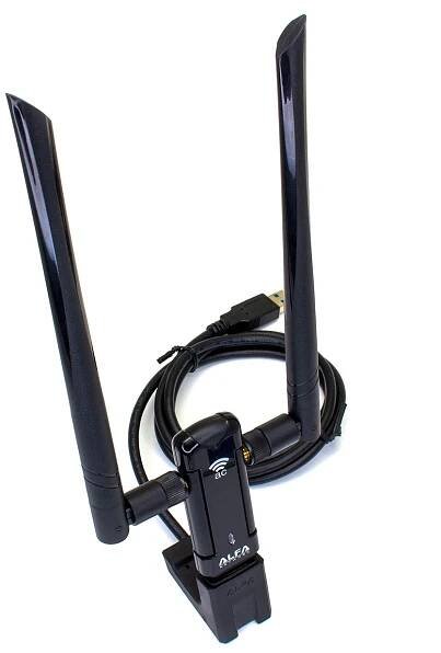 Alfa AWUS036AC WiFi USB adaptér s HUBem