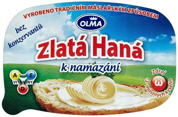 Olma Zlatá Haná k namazání 300 g