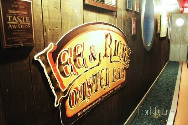 Lee & Rick’s Oyster Bar and Seafood House – FORKFUL