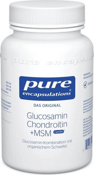 pure encapsulations Glukosamin Chondroitin + MSM, 120 kapslí
