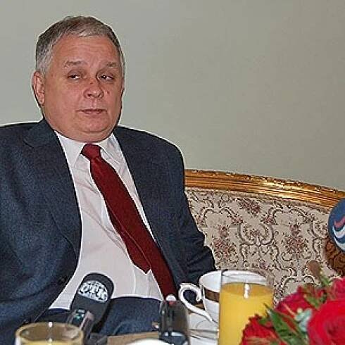 Polský prezident Lech Kaczyński | foto: Martin Dorazín,  Český rozhlas