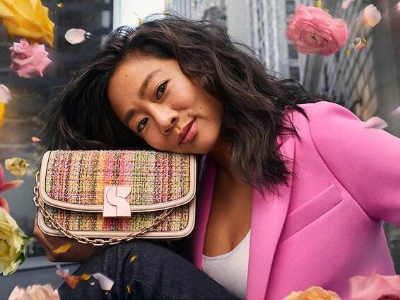 Stephanie Hsu Is in Full Bloom at NYFW