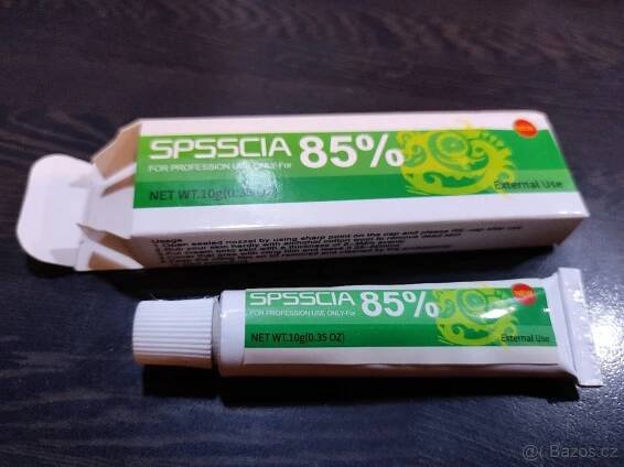 Anesteticka mast SPSSCIA 85% novinka - Olomouc