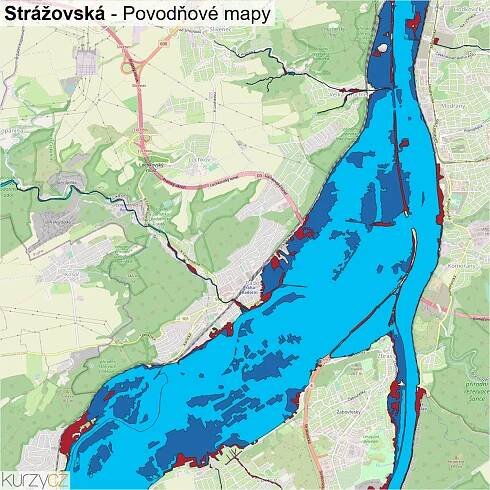 Strážovská - mapy | Kurzy.cz