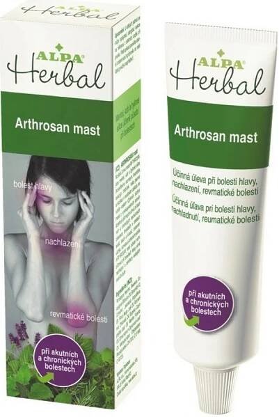 Alpa Herbal Arthrosan mast při akutních a chronických bolestech 30 g