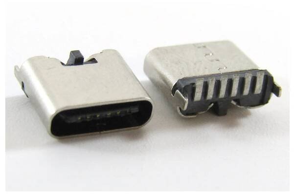 konektor micro USB-C female 26 - 6pin