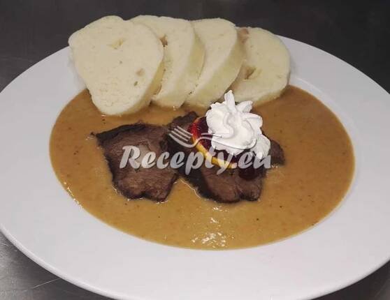 ᐉ Pravá česká svíčková na smetaně - recepty.eu